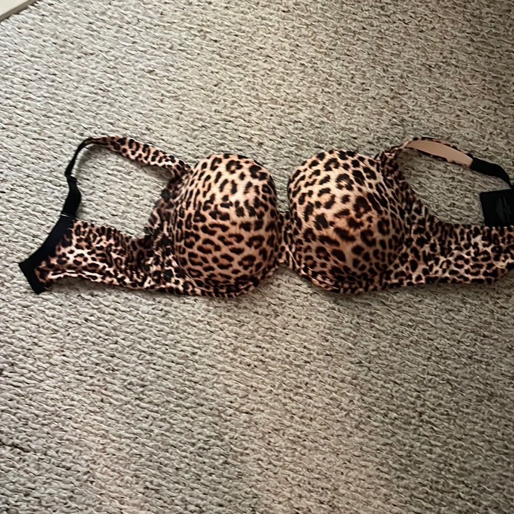 Soma cheetah print bra